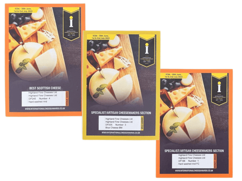 BIG WINS AT WORLDWIDE CHEESE AWARDS - Highland Fine Cheeses