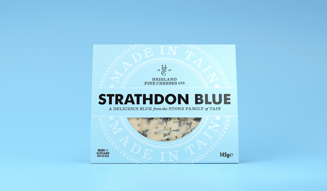 Strathdown Strathdon Blue | Blue Scottish Cheese | HFC – Highland Fine Cheeses