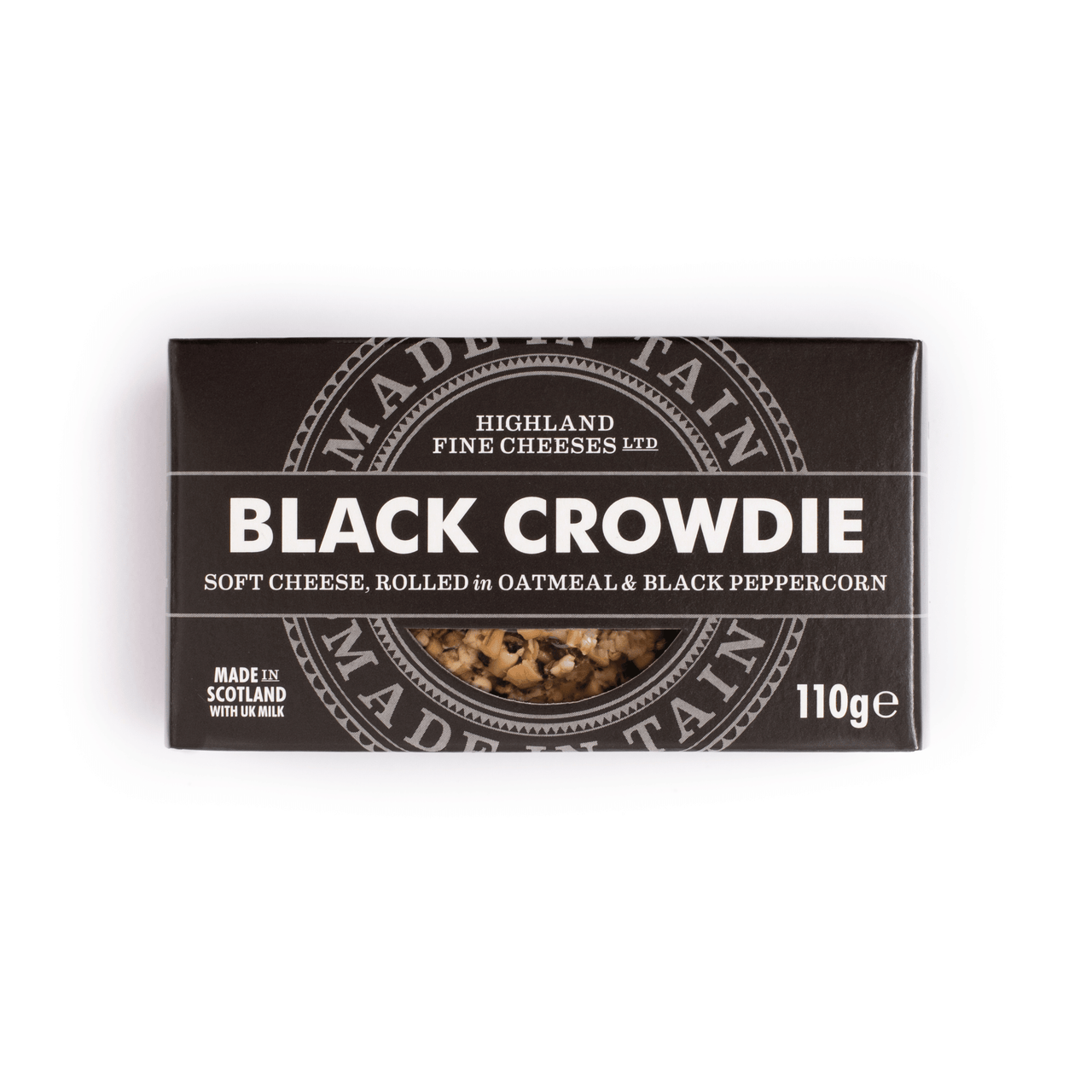 Black Crowdie | Dry Curd Scottish Cheese | HFC – Highland Fine Cheeses