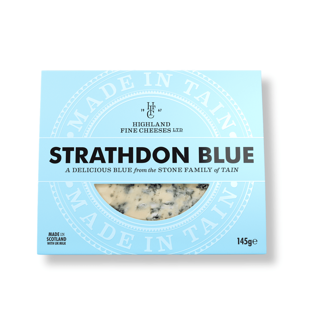 Strathdown Strathdon Blue | Blue Scottish Cheese | HFC – Highland Fine Cheeses